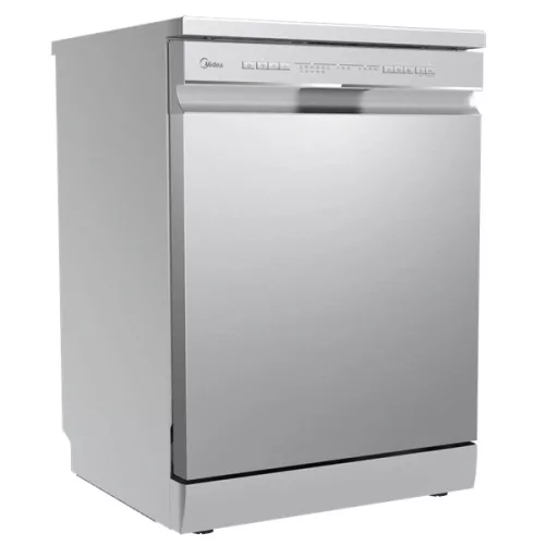 Midea MDWPF1333CSS-WD-EU inox programok száma: 8, szabadonálló, 13 terítékes mosogatógép
