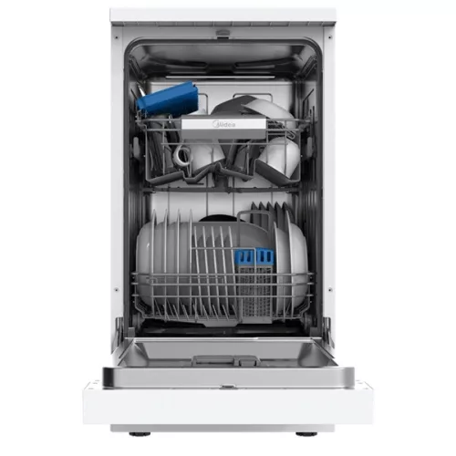 Midea MDWEF1034CW-WG-EU fehér, programok száma: 8, szabadonálló, 10 terítékes mosogatógép