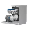 Midea MDWEF1034CSS-WG-EU inox, programok száma: 8, szabadonálló, 10 terítékes mosogatógép