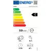 Midea MDWEF1034DW-WC fehér, programok száma: 9, szabadonálló, 10 terítékes mosogatógép