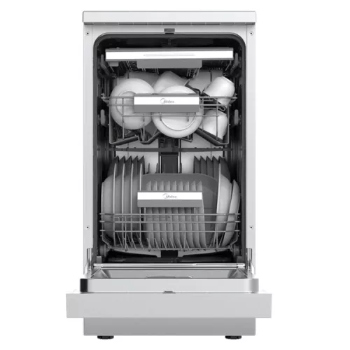 Midea MDWEF1034DSS-WC inox , programok száma: 9, szabadonálló, 10 terítékes mosogatógép