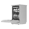 Midea MDWEF1034DSS-WC inox , programok száma: 9, szabadonálló, 10 terítékes mosogatógép