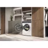 Haier HW80-B14387U1-S fehér, elöltöltős, max.: 1400 ford, 8kg, mosógép