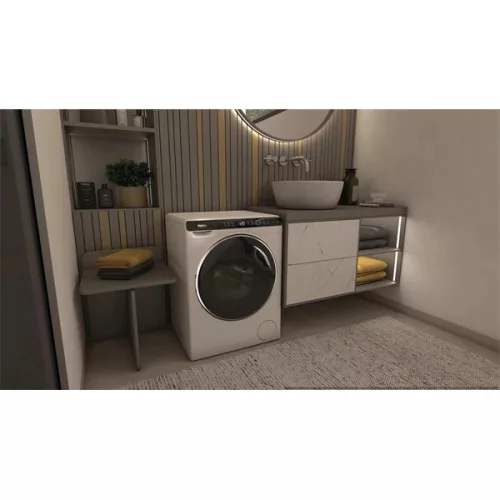 Haier HW50-BP12307U1-S fehér, elöltöltős, max.: 1200 ford, 5kg, mosógép