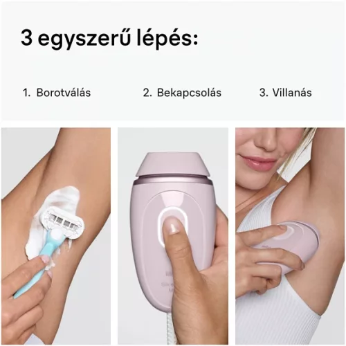 Braun Silk-Expert IPL PL1111 villanófényes szőrtelenítő