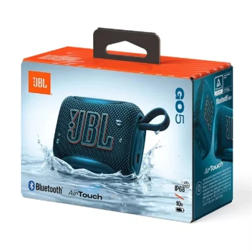 JBL GO 5 hordozható Bluetooth hangszóró, Kék