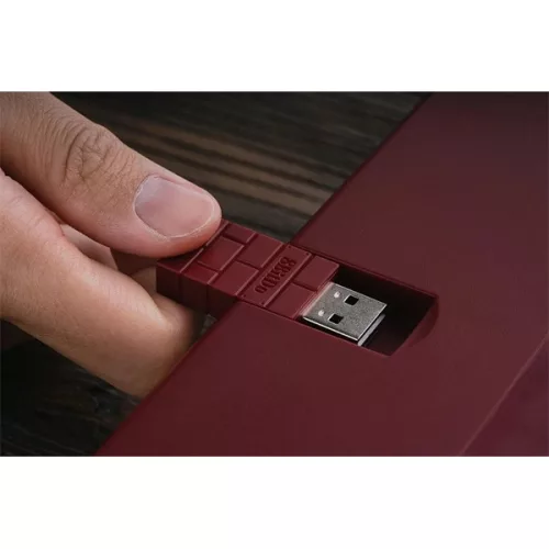 8BitDo Retro 87, Mechanikus, Kailh Box, Fami Edition, vezeték nélküli billentyűzet