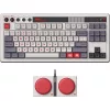 8BitDo Retro 87, Mechanikus, Kailh Box, N Edition, vezeték nélküli billentyűzet