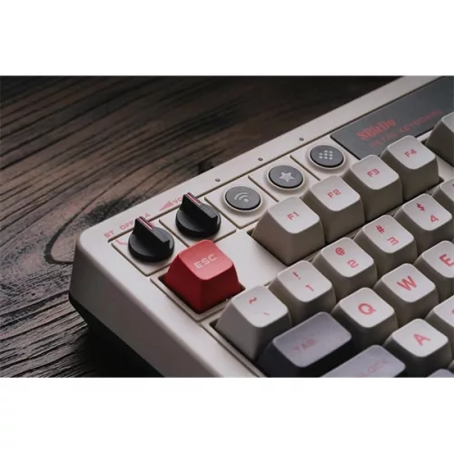 8BitDo Retro 87, Mechanikus, Kailh Box, N Edition, vezeték nélküli billentyűzet