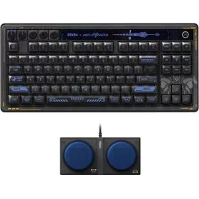   8BitDo Retro 87, Mechanikus, Kailh Glaze Jellyfish Pro, Mecha Break Edition, vezeték nélküli billentyűzet