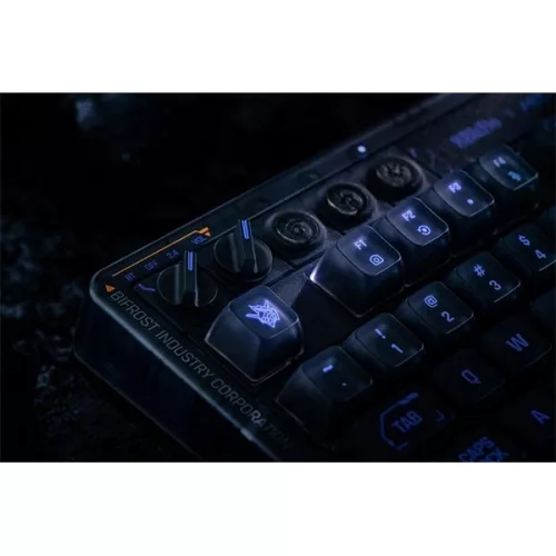 8BitDo Retro 87, Mechanikus, Kailh Glaze Jellyfish Pro, Mecha Break Edition, vezeték nélküli billentyűzet