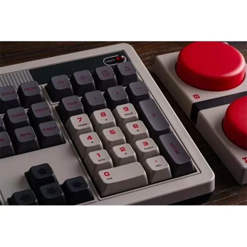 8BitDo Retro 108, Mechanikus, Kailh Box, N Edition, vezeték nélküli billentyűzet
