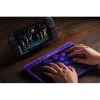 8BitDo Arcade Stick All-Button, Signature Edition, Átlátszó lila, vezeték nélküli kontroller