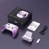 EasySMX D10, RGB, TMR Joystick, 2.4G/Bluetooth, Lila, vezeték nélküli kontroller