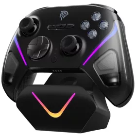   EasySMX D10, RGB, TMR Joystick, 2.4G/Bluetooth, Fekete, vezeték nélküli kontroller