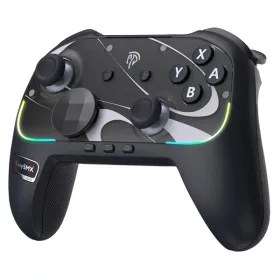   EasySMX S10, TMR Joystick, HD Rumble, Fekete, vezeték nélküli kontroller