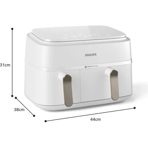 Philips NA353/10 3000 Series Dupla kosaras forrólevegős sütő
