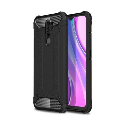 Forcell Armor hátlap tok Xiaomi Redmi 9, fekete