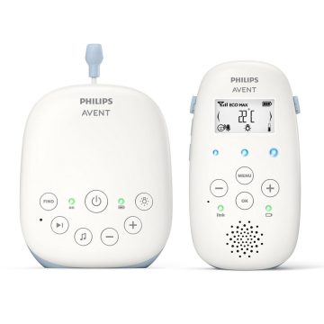 Digitális gyermek bébiőr Avent Baby DECT SCD715/52