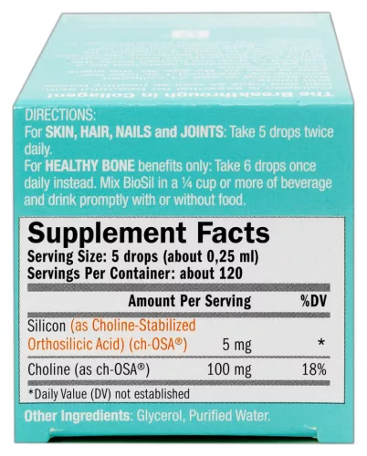 BioSil® Tropfen ch-OSA Fortschrittlicher Kollagengenerator 30 ml 60 x 10 Tropfen