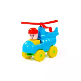 POLESIE Kunststoffhubschrauber BLAU
