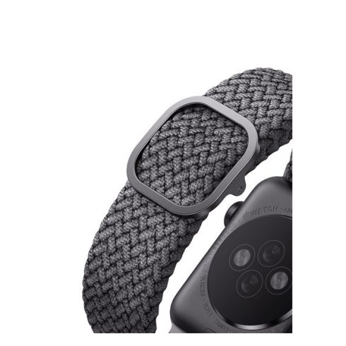 Uniq Aspen fonott szíj Apple Watch 38/40mm, szürke