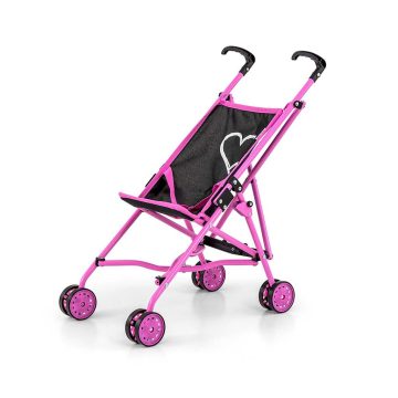   Játék golf babakocsi babáknak Milly Mally Julia Prestige Black