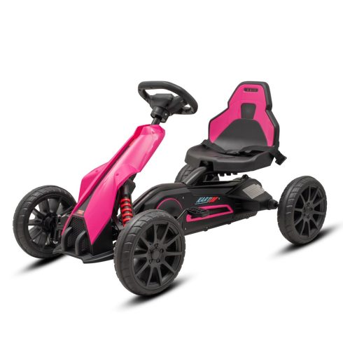 Go-kart Baby Mix Speedster pedálos gyerek gokart rózsaszín