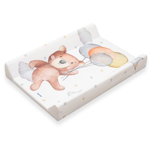 Pelenkázó lap puha Baby Mix Medvídek 47x70cm rózsaszín