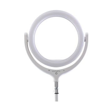   4smarts Ring Light LoomiPod asztali fehér LED fény és Selfie-tripod, fehér