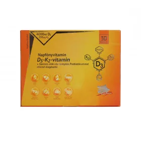   Sonnenlicht, Vitamin D3-K2 und organischer Zink-Kupfer-Komplex mit Präbiotika