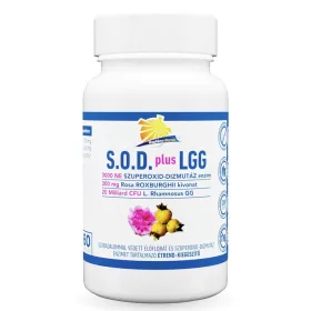   Sonnenlicht-Vitamin SOD plus LGG 60 Kapseln Superoxiddismutase-Enzym + LGG lebende Flora