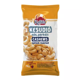 Kalifa Cashewnüsse, gesalzen und geröstet, 70 g