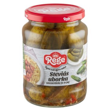 Csemegeuborka, steviás 6-9 cm 680g Rege