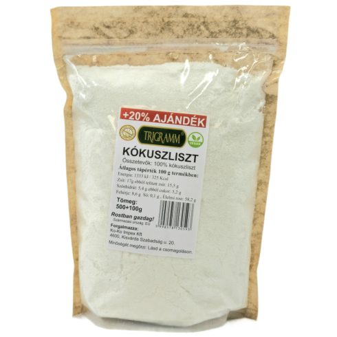 Trigramm Kókuszliszt 600g (500+100g)