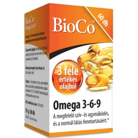 BioCo Omega 3-6-9 60 Softgel-Kapseln