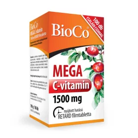BioCo MEGA Vitamin C 1500 mg 100 Filmtabletten