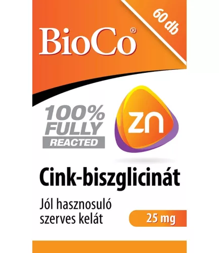 BioCo Zinkbisglycinat 25 mg 60 Tabletten