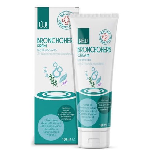 Bálint Cseppek Bronchoherb krém 100ml