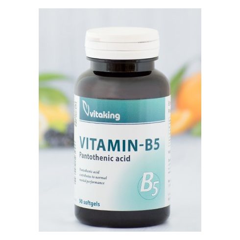 Vitaking B5 Pantoténsav 200mg (90) lágykapszula