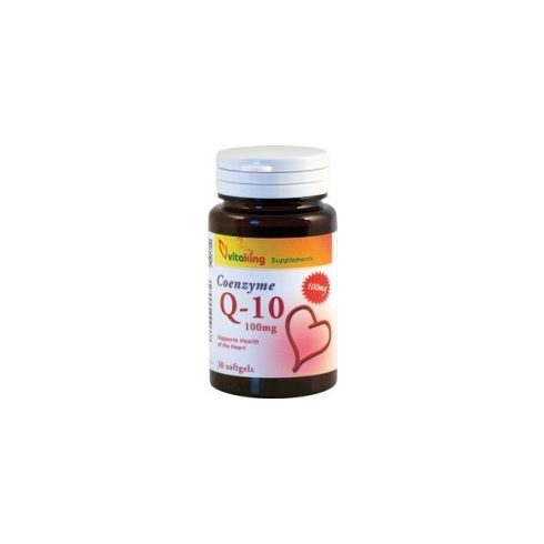 Vitaking Q-10 Coenzym 100mg (30) lágykapszula