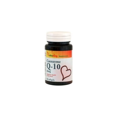 Vitaking Q-10 Coenzym 60mg (60) lágykapszula