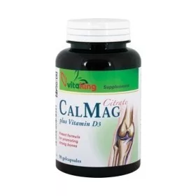 Vitaking CalMag citrat + vitamin D-400 (90) mekih kapsula
