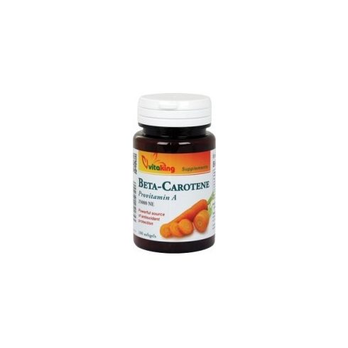 Vitaking Beta Carotine 15mg (100) lágykapszula