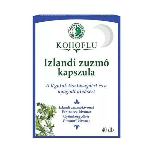 Dr. Chen KOHOFLU Izlandi zuzmó 40db kapszula