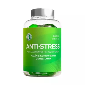   Dr. Chen Anti-Stress-Fruchtgummis, 60 Stück, grüner Apfelgeschmack, zuckerfrei, vegan