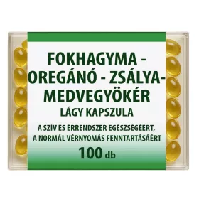   Dr. Chen Knoblauch - Oregano - Salbei - Bärentraube 100 Weichkapseln