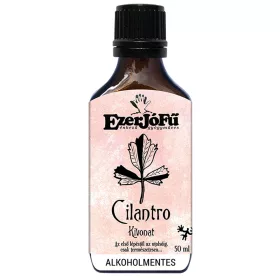   EzerJóFű Korianderextrakt 50 ml, alkoholfrei, mit pflanzlichem Glycerin