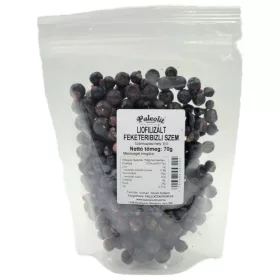   Paleolit ​​Gefriergetrocknete schwarze Johannisbeeren 70g Körner Schwarze Johannisbeeren gefriergetrocknet
