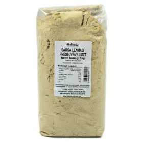   Paleolit ​​Gelbes Leinsamenmehl 1 kg aus gepressten Samen